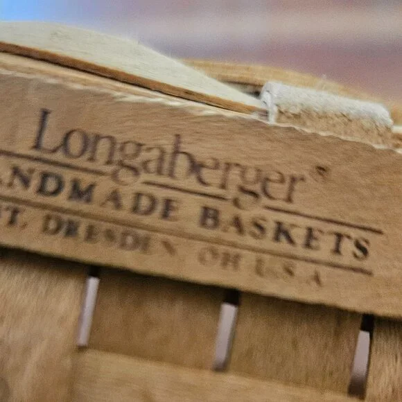 longaberger small boardwalk basket purse signed - Picture 5 of 9